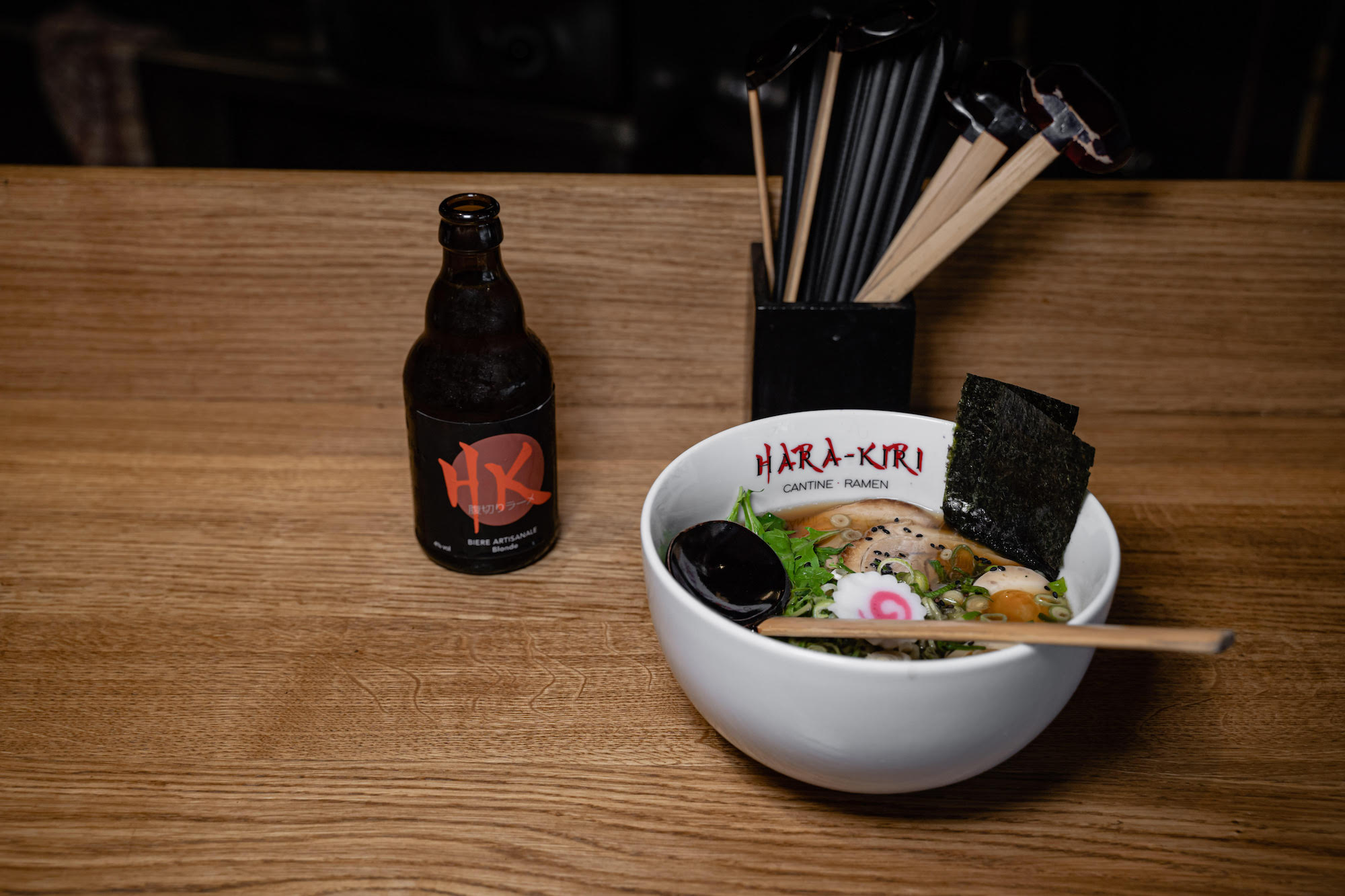 Ramen spicy hara kiri paris